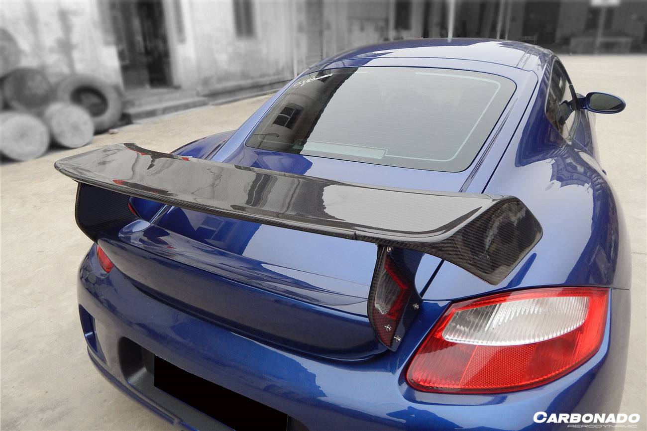Carbonado 2005-2012 Porsche Cayman  Boxster 987 TA Style Trunk Spoiler