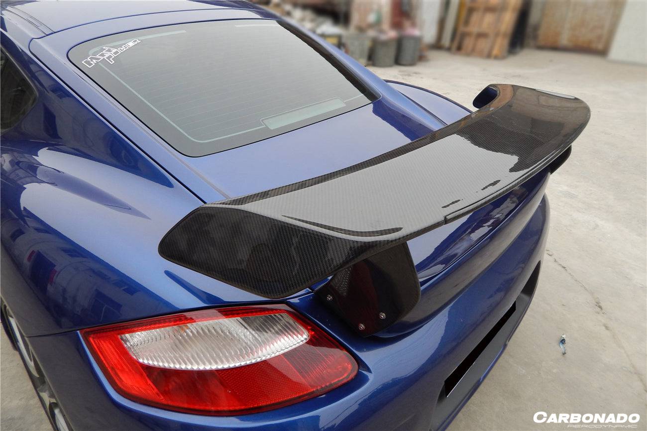 Carbonado 2005-2012 Porsche Cayman  Boxster 987 TA Style Trunk Spoiler
