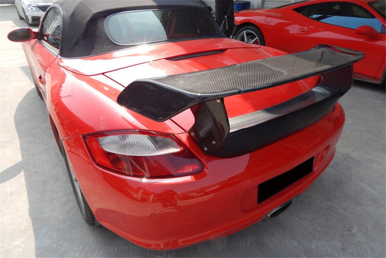 Carbonado 2005-2012 Porsche Cayman  Boxster 987 TA Style Trunk Spoiler