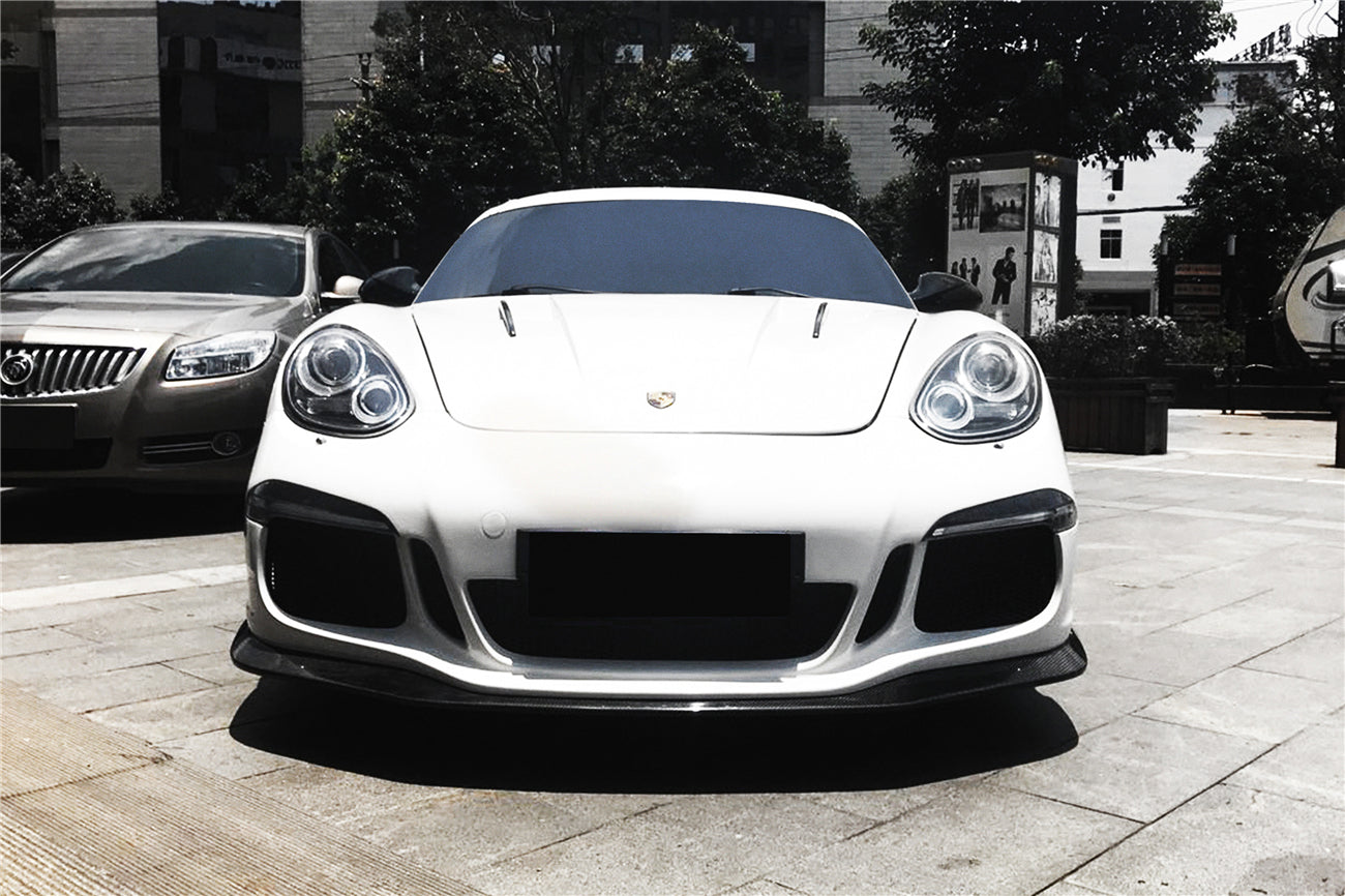 Parachoques delantero DarwinPRO estilo Porsche Cayman y Boxster 987.2 GT3 2009-2012