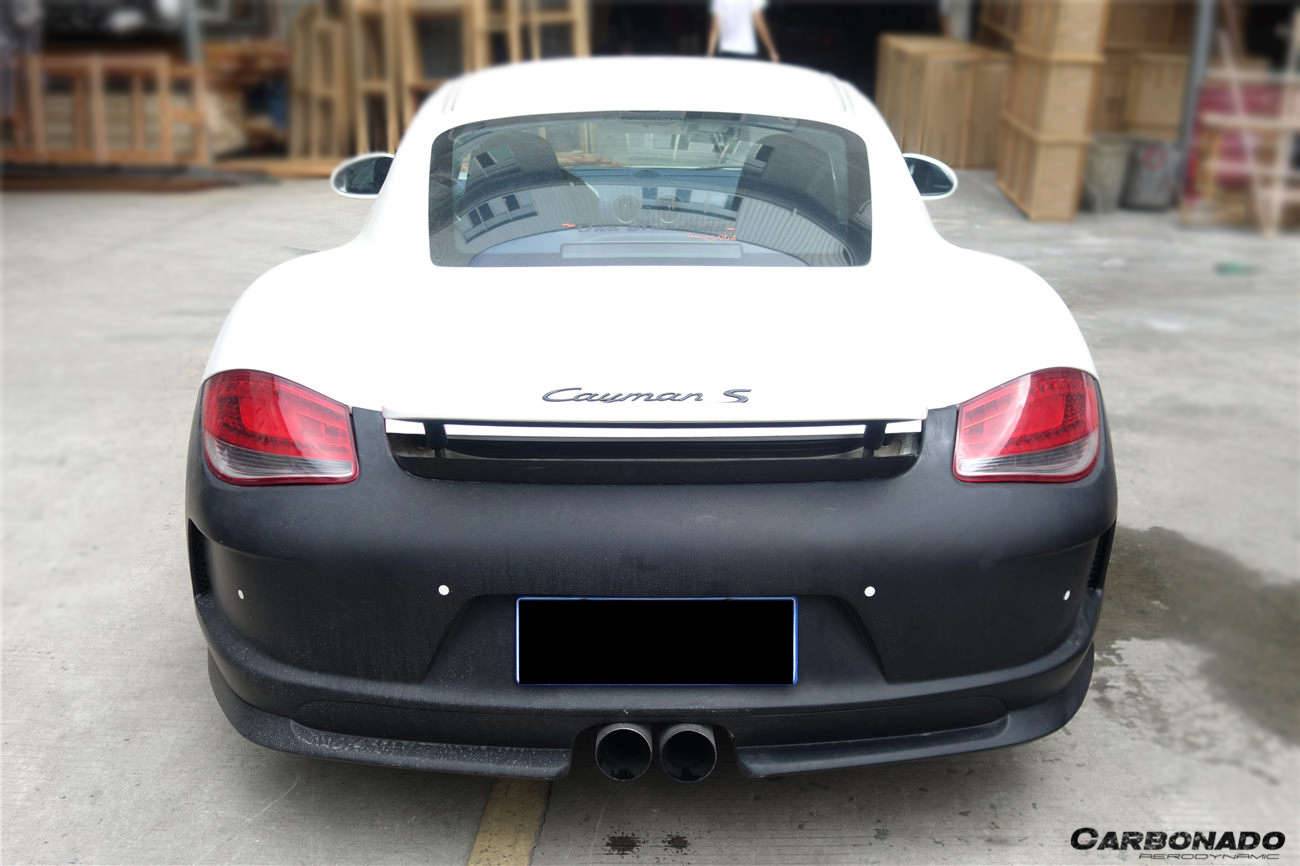 Carbonado 2009-2012 Porsche Cayman 987 GT3 Style Rear Bumper