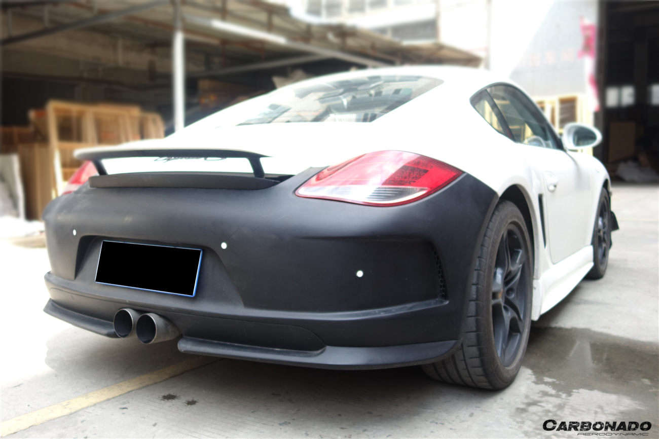 Carbonado 2009-2012 Porsche Cayman 987 GT3 Style Rear Bumper