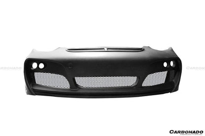 Carbonado 2009-2012 Porsche Cayman  Boxster 987 TA Style Front Bumper with  LED Lights