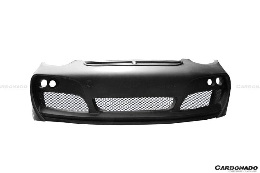 Carbonado 2009-2012 Porsche Cayman  Boxster 987 TA Style Front Bumper with  LED Lights