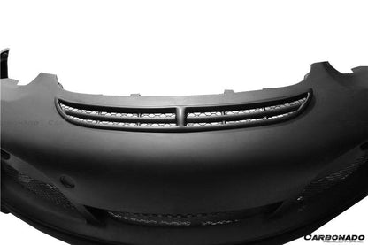 Carbonado 2009-2012 Porsche Cayman  Boxster 987 TA Style Front Bumper with  LED Lights