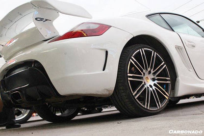 Carbonado 2009-2012 Porsche Cayman 987 TA3 Style Rear Bumper