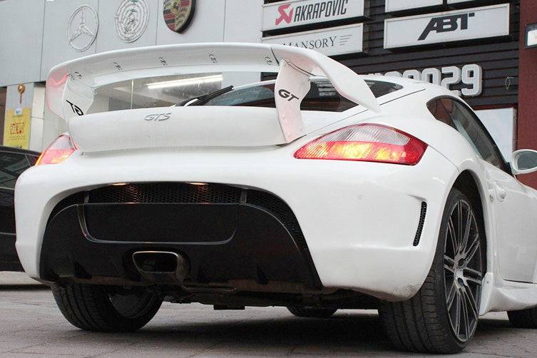 Carbonado 2009-2012 Porsche Cayman 987 TA3 Style Rear Bumper