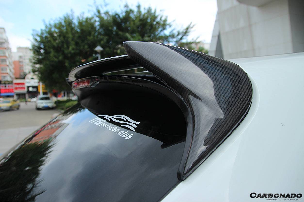 Carbonado 2014-2019 Porsche Macan BS Style Carbon Fiber Roof Spoiler