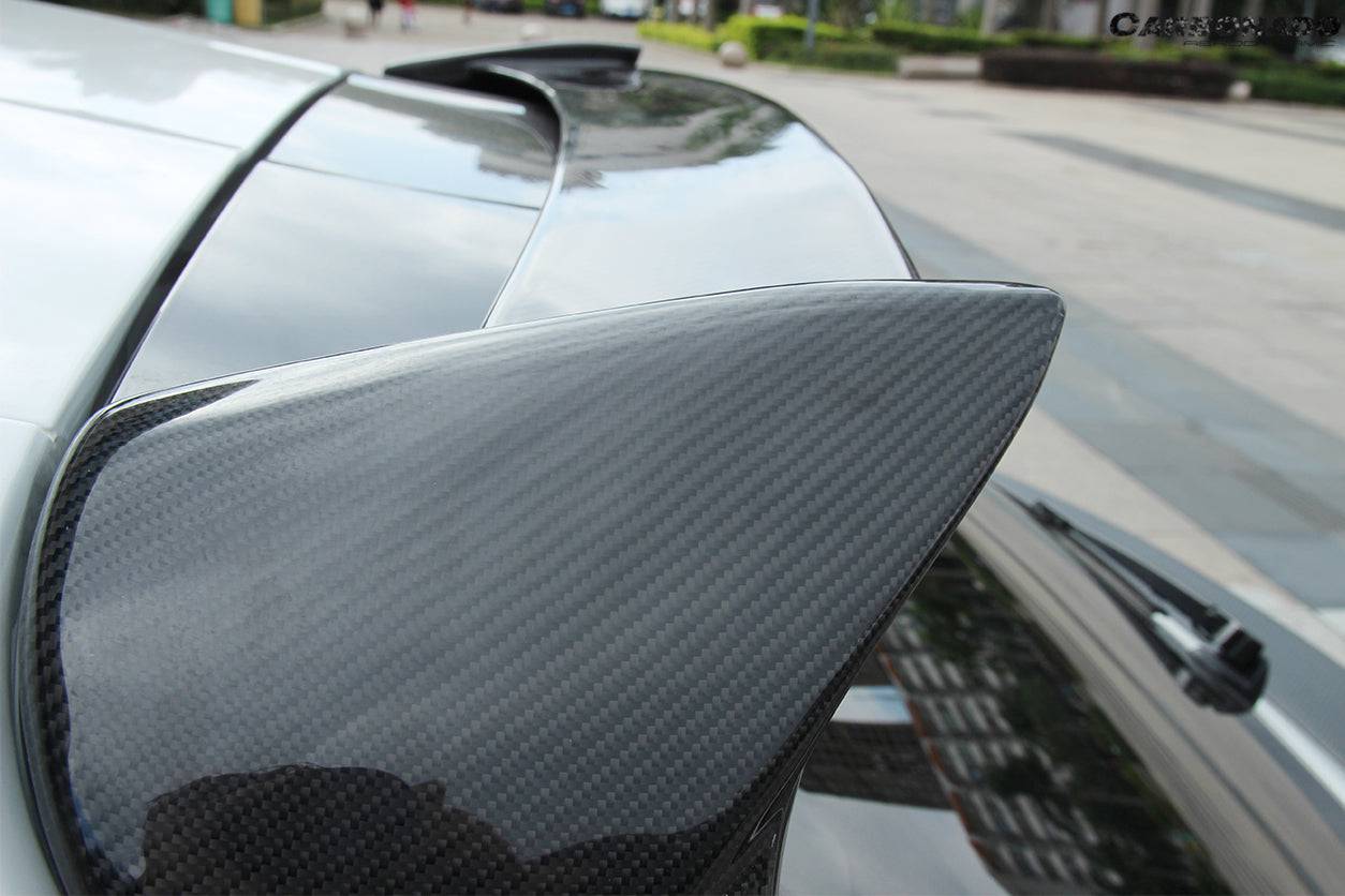 Carbonado 2014-2019 Porsche Macan BS Style Carbon Fiber Roof Spoiler