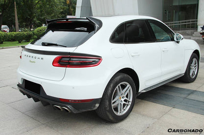 Carbonado 2014-2019 Porsche Macan BS Style Carbon Fiber Rear Diffuser