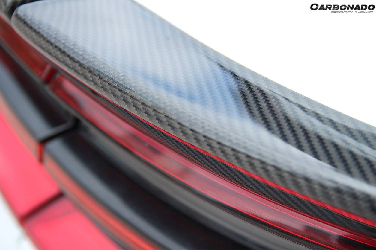 Carbonado 2014-2019 Porsche Macan BS Style Carbon Fiber Rear Decklid Spoiler