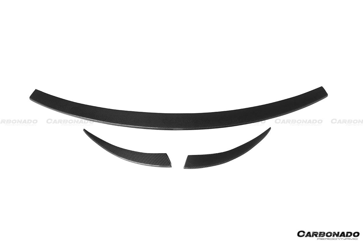 Carbonado 2014-2019 Porsche Macan BS Style Carbon Fiber Rear Decklid Spoiler
