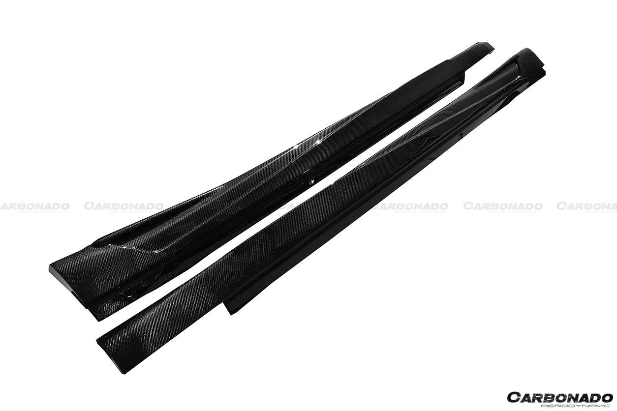 Faldones laterales estilo ARN para Porsche Panamera 970.2 Carbonado 2013-2016