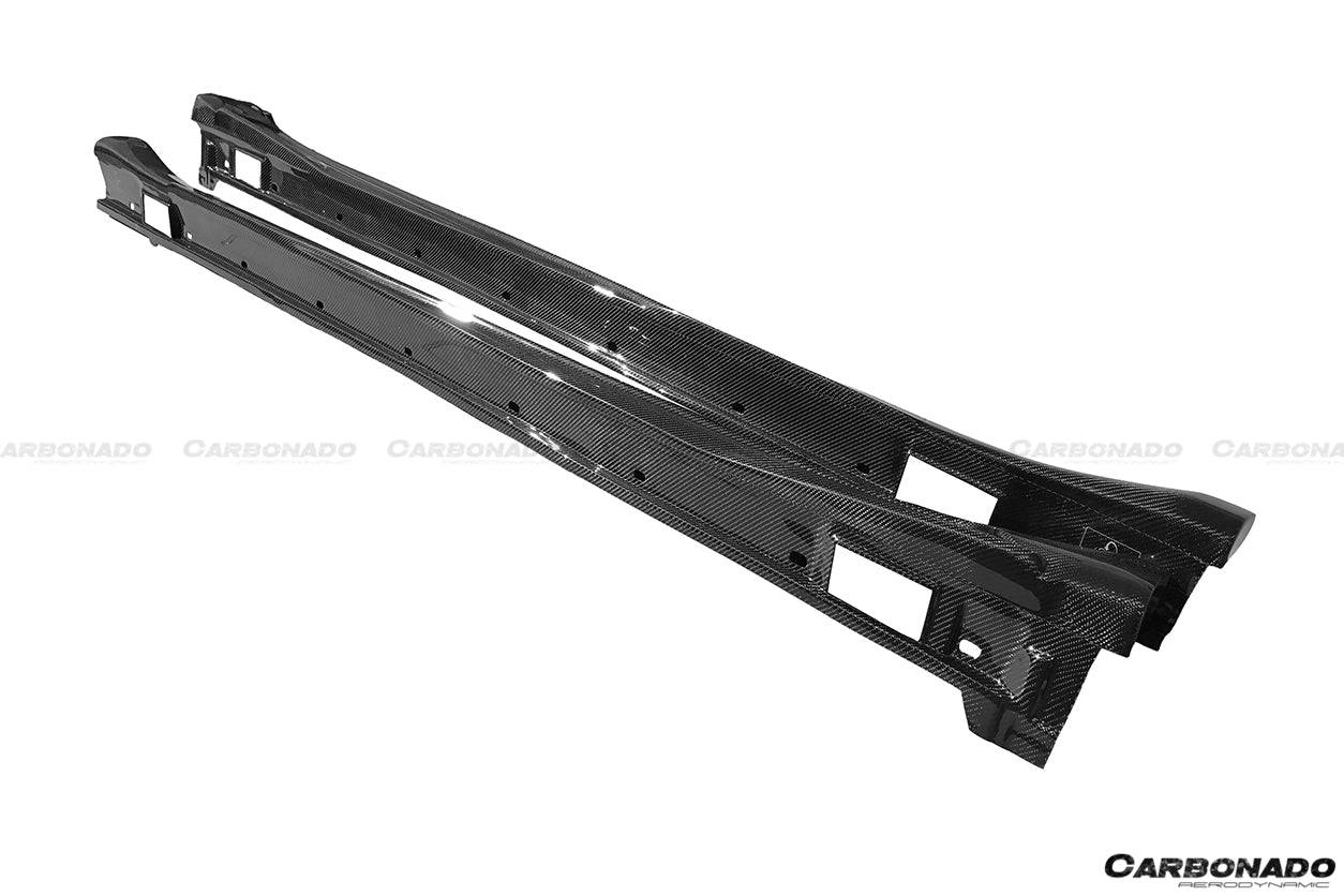 Faldones laterales estilo ARN para Porsche Panamera 970.2 Carbonado 2013-2016