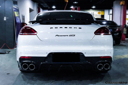Carbonado 2013-2016 Porsche Panamera 970.2 BS-Sport Style Carbon Fiber Rear Diffuser