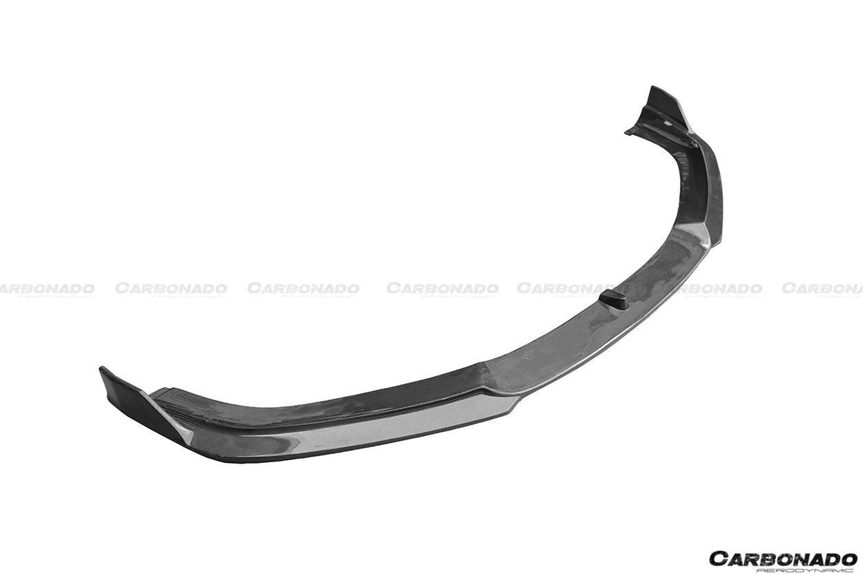 Carbonado BS-Sport Style Carbon Fiber Front Lip | 2013-2016 Porsche Panamera 970.2