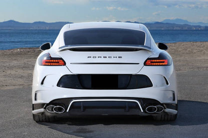 Carbonado 2013-2016 Porsche Panamera 970.2 FD Style Carbon Fiber Trunk Spoiler
