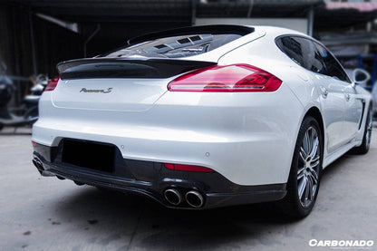 Carbonado 2013-2016 Porsche Panamera 970.2 TAS Style Carbon Fiber Trunk Spoiler