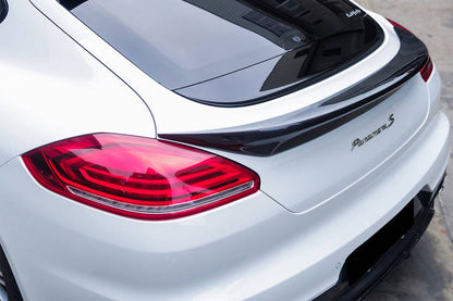 Carbonado 2013-2016 Porsche Panamera 970.2 TAS Style Carbon Fiber Trunk Spoiler