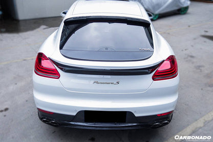 Carbonado 2013-2016 Porsche Panamera 970.2 TAS Style Carbon Fiber Trunk Spoiler