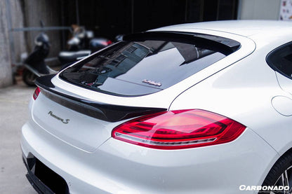 Carbonado 2013-2016 Porsche Panamera 970.2 TAS Style Carbon Fiber Trunk Spoiler