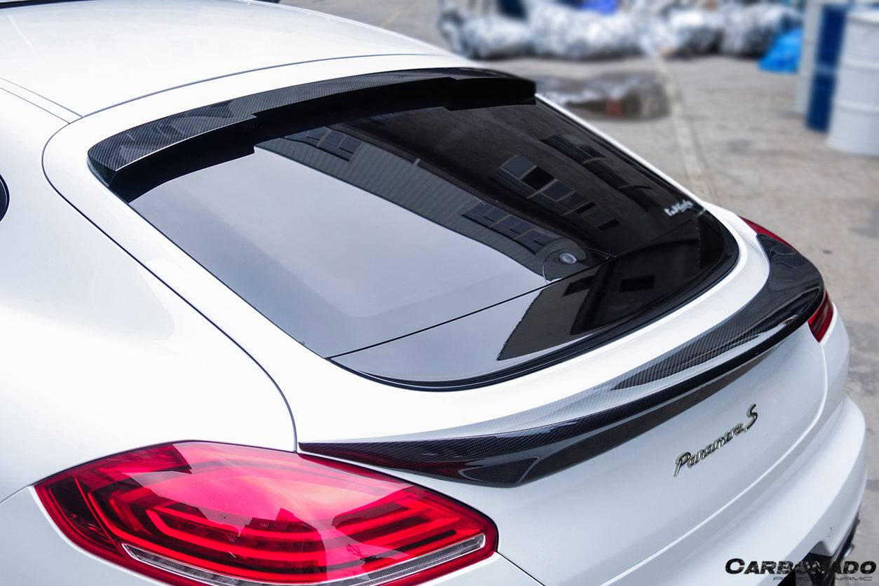 Carbonado 2013-2016 Porsche Panamera 970.2 TAS Style Carbon Fiber Trunk Spoiler