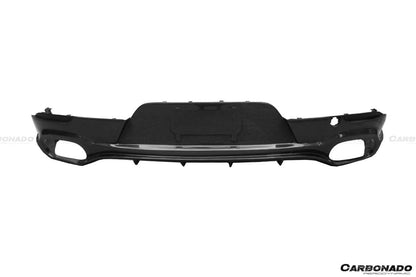 Carbonado 2013-2016 Porsche Panamera 970.2 GMT Style Carbon Fiber Rear Diffuser