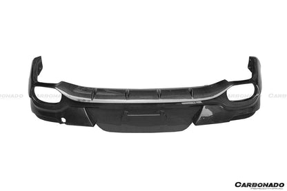 Carbonado 2013-2016 Porsche Panamera 970.2 GMT Style Carbon Fiber Rear Diffuser