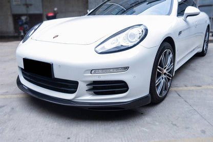 Faldón delantero de fibra de carbono estilo GMT para Porsche Panamera 970.2 Carbonado 2013-2016