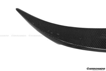 Alerón de maletero de fibra de carbono estilo Porsche Panamera 970.1 TAS Carbonado 2010-2013
