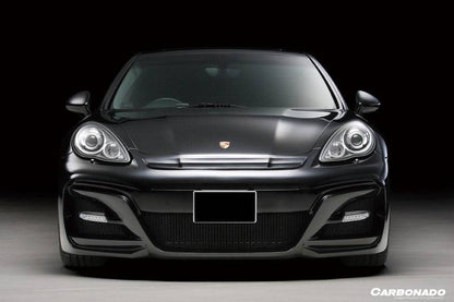 Carbonado Aero WD Style Front Bumper With LED Light | 2010-2013 Porsche Panamera 970.1
