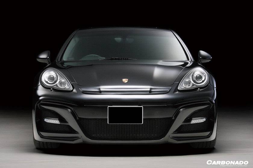 Carbonado Aero WD Style Front Bumper With LED Light | 2010-2013 Porsche Panamera 970.1