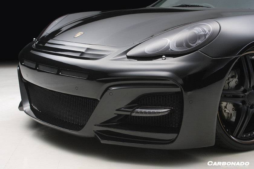 Carbonado Aero WD Style Front Bumper With LED Light | 2010-2013 Porsche Panamera 970.1