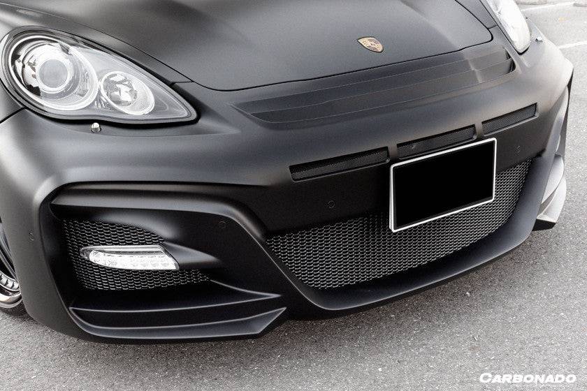 Carbonado Aero WD Style Front Bumper With LED Light | 2010-2013 Porsche Panamera 970.1