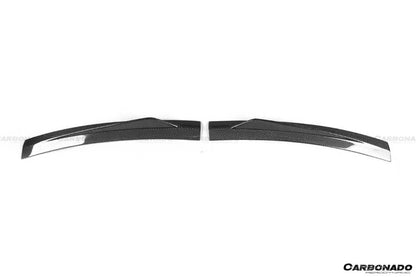 Alerón de maletero de fibra de carbono seco estilo Porsche Panamera 971 TA Carbonado 2017-2023