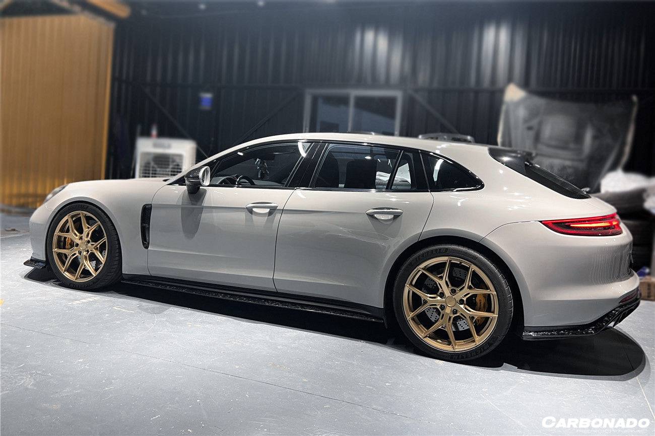 Carbonado 2017-2023 Porsche Panamera 971 4S    4    GTS OD Style DRY Carbon Fiber Body Kit