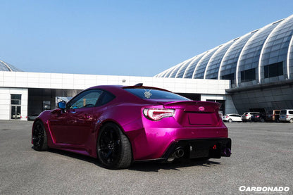 Alerón de techo estilo AMN para SCION FRS y Subaru BRZ Carbonado 2012-2021