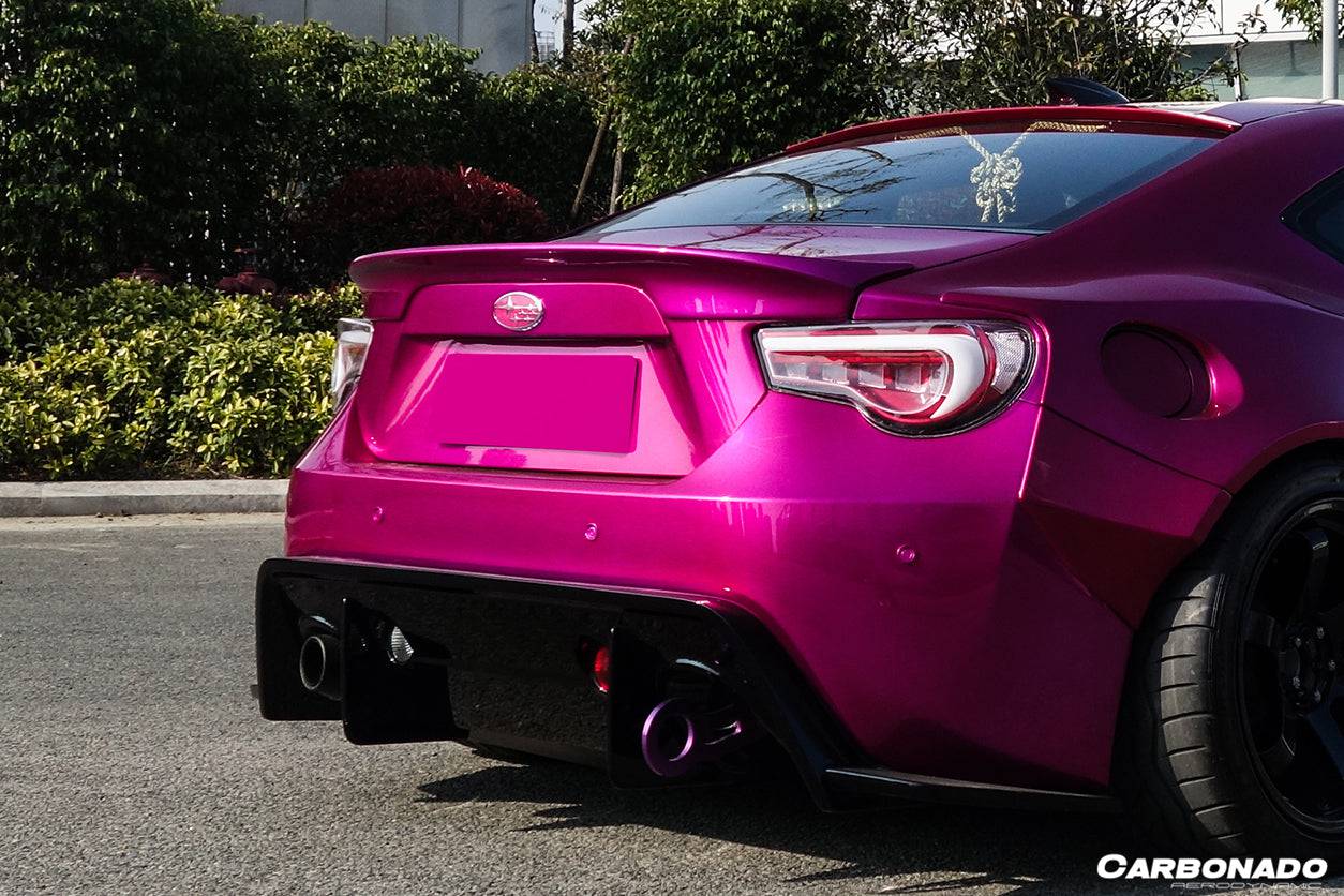 Alerón de techo estilo AMN para SCION FRS y Subaru BRZ Carbonado 2012-2021