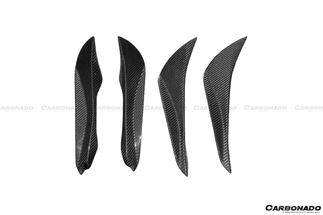 Parachoques delantero de fibra de carbono estilo Carbonado para Scion FRS y Toyota GT86 RBY1 (2012-2014)