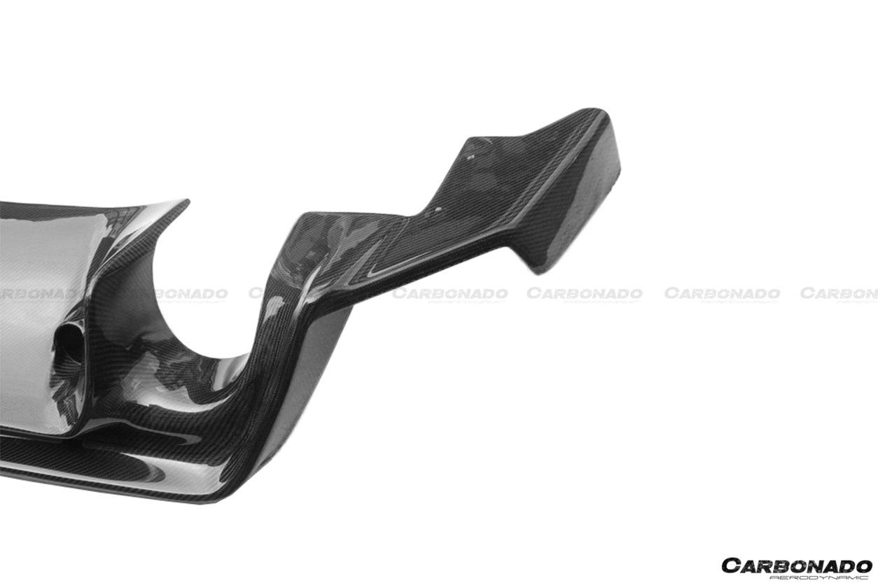 Carbonado 2012-2020 Scion FRS   Toyota GT86  Subaru BRZ RBY1 Style Carbon Fiber Rear Lip