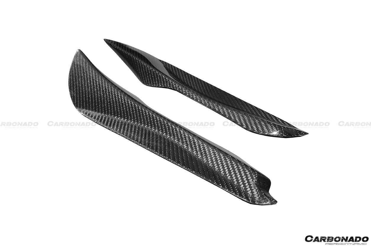 Parachoques delantero de fibra de carbono estilo Carbonado para Scion FRS y Toyota GT86 RBY1 (2012-2014)