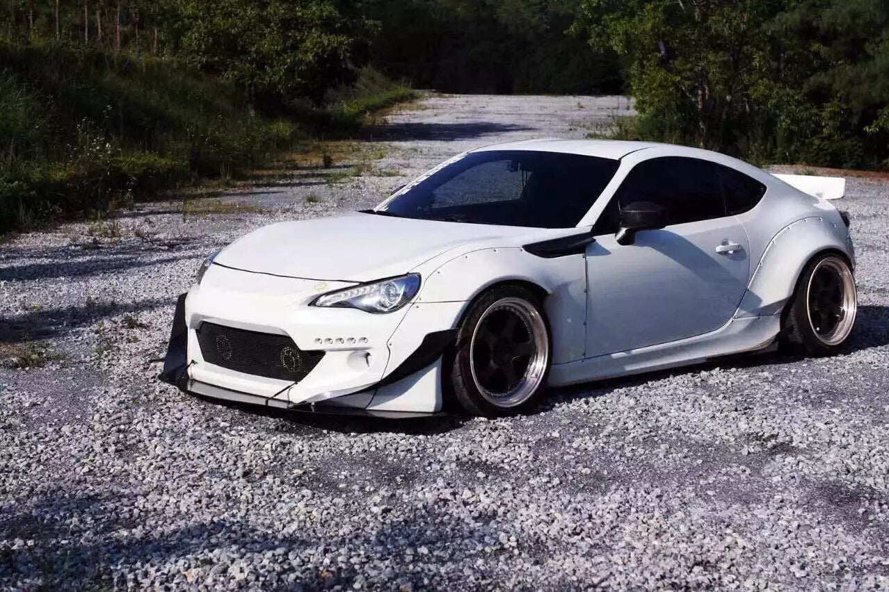 Carbonado 2012-2020 Scion FRS   Toyota GT86  Subaru BRZ RBY2 Style Front Bumper Canards