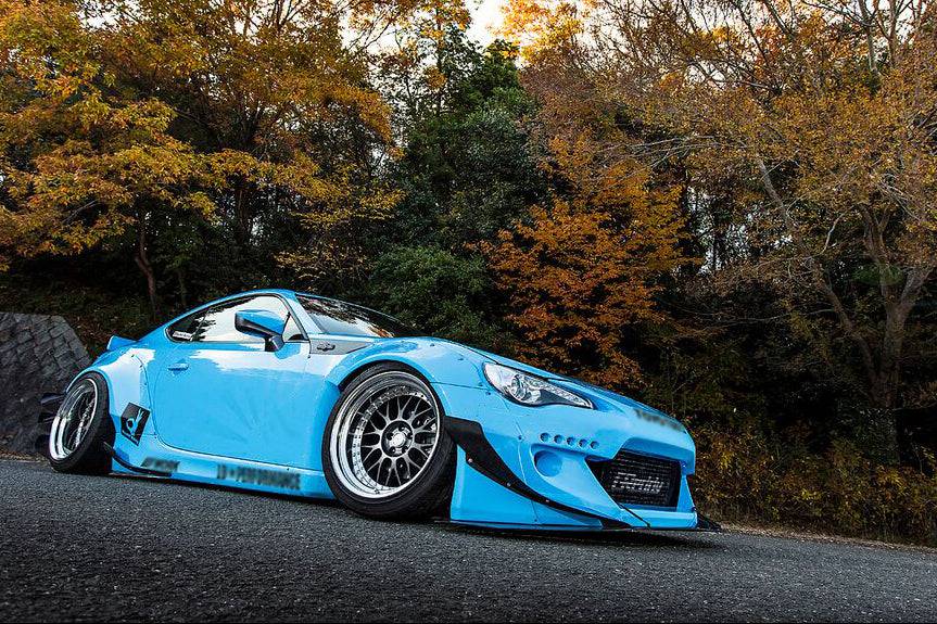 Carbonado 2012-2020 Scion FRS   Toyota GT86  Subaru BRZ RBY2 Style Front Bumper Canards