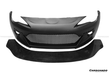 Parachoques delantero estilo Carbonado 2012-2020 para Scion FRS, Toyota GT86 y Subaru BRZ RBY2