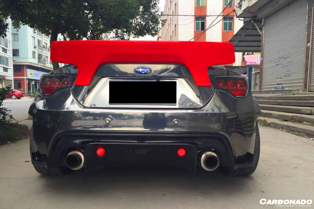 Carbonado 2012-2020 Scion FRS Toyota GT86 Subaru BRZ RBY2 Style Rear Diffuser