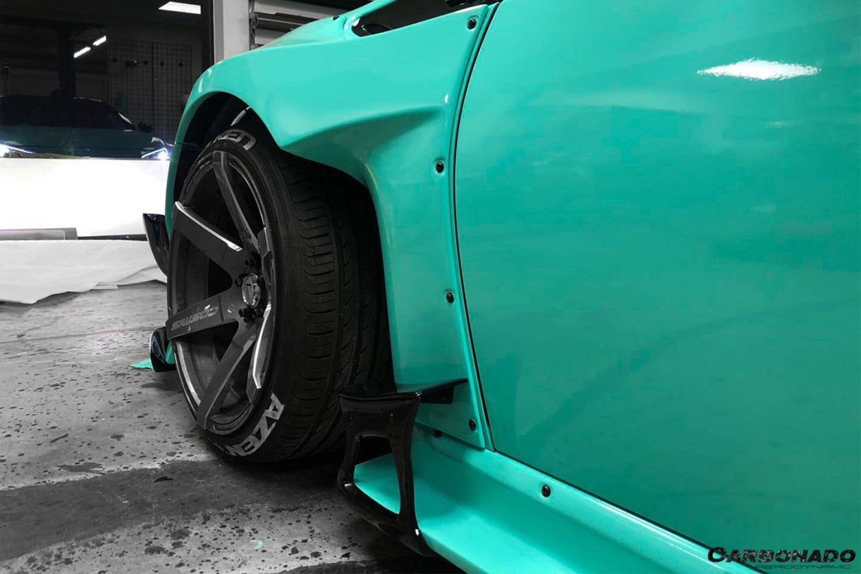 Carbonado 2012-2020 Scion FRS Toyota GT86 Subaru BRZ RBY3 Style Wide Fender Flare
