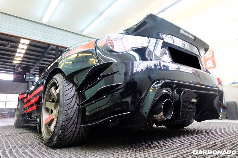 Carbonado 2012-2020 Scion FRS Toyota GT86 Subaru BRZ RBY3 Style Full Body Kit