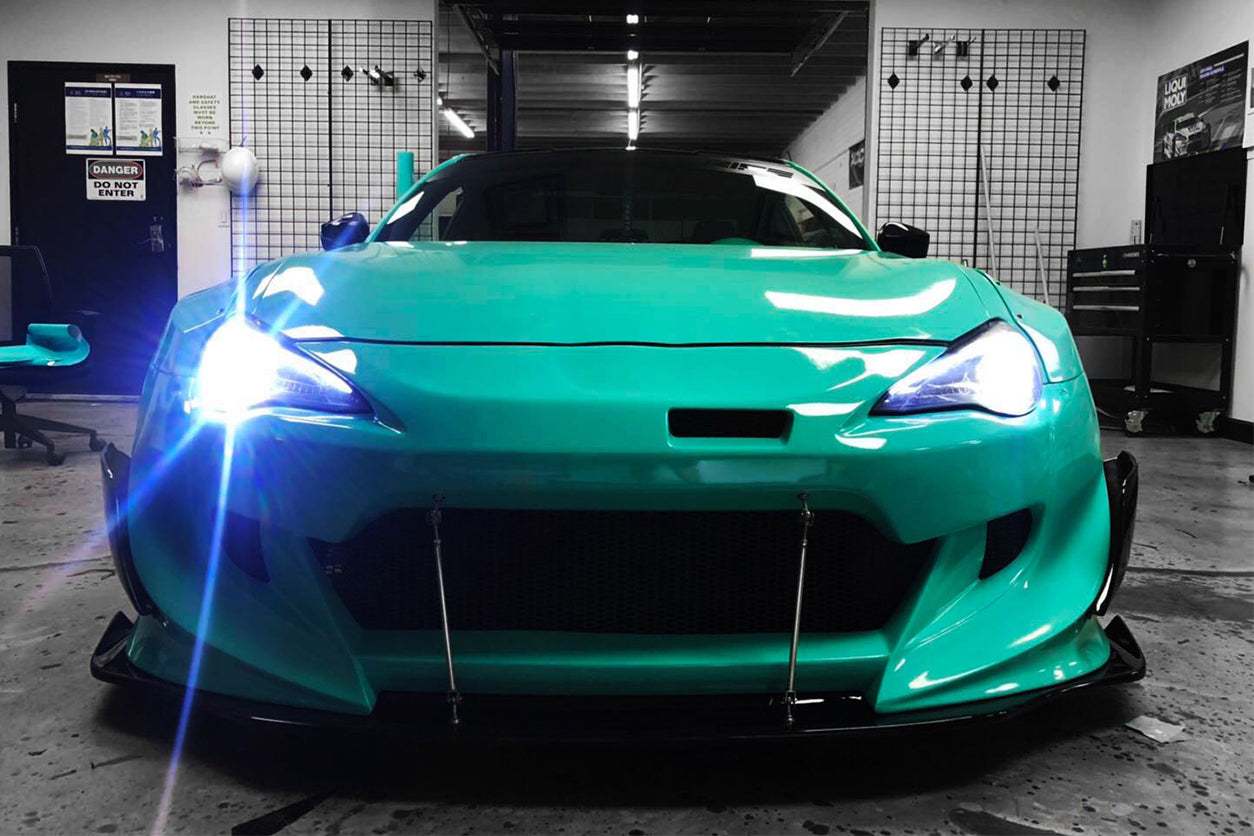 Carbonado 2012-2020 Scion FRS Toyota GT86 Subaru BRZ RBY3 Style Front Bumper