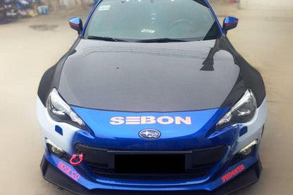 Carbonado 2012-2020 Scion FRS & Toyota GT86 & Subaru BRZ OEM Style Carbon Fiber Hood