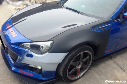Carbonado 2012-2020 Scion FRS & Toyota GT86 & Subaru BRZ OEM Style Carbon Fiber Hood